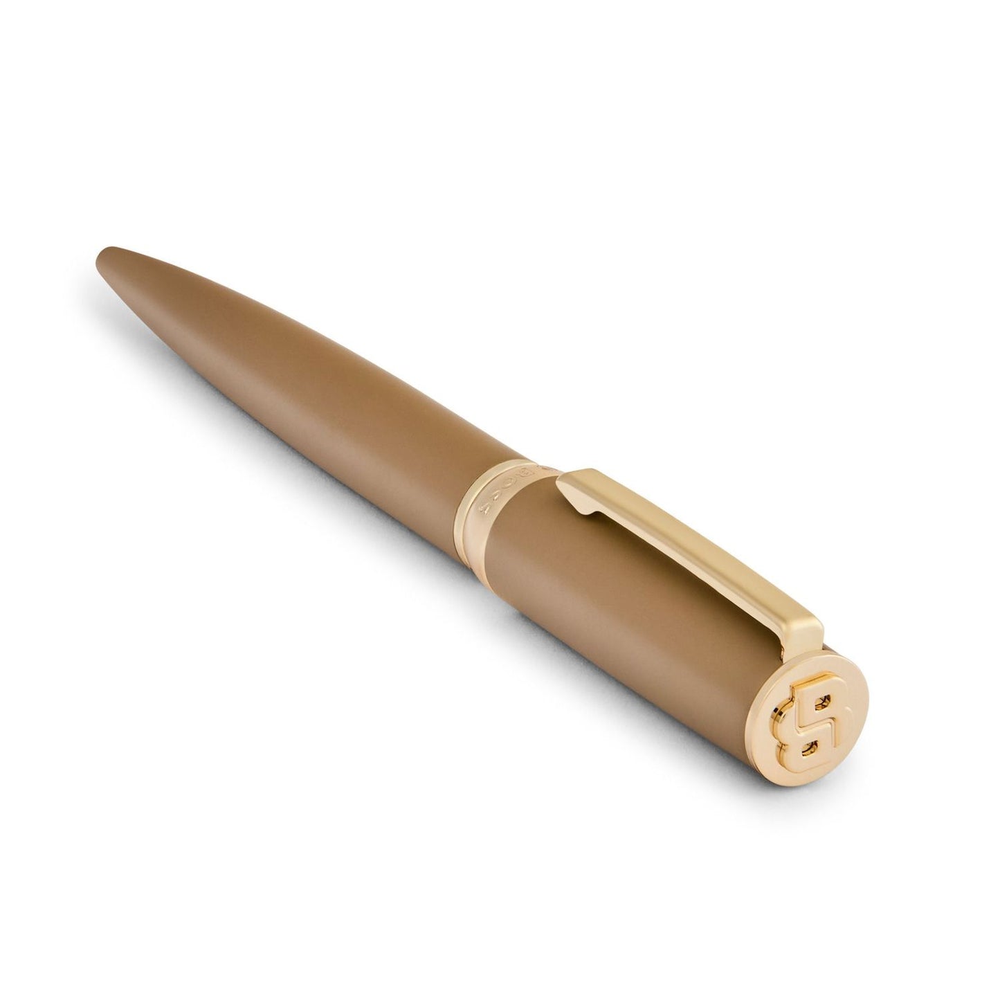 Hugo Boss Kugelschreiber Arche Double B Camel