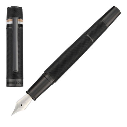 Hugo Boss Füllfederhalter Core Iconic Black