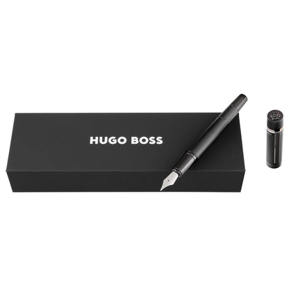 Hugo Boss Füllfederhalter Core Iconic Black