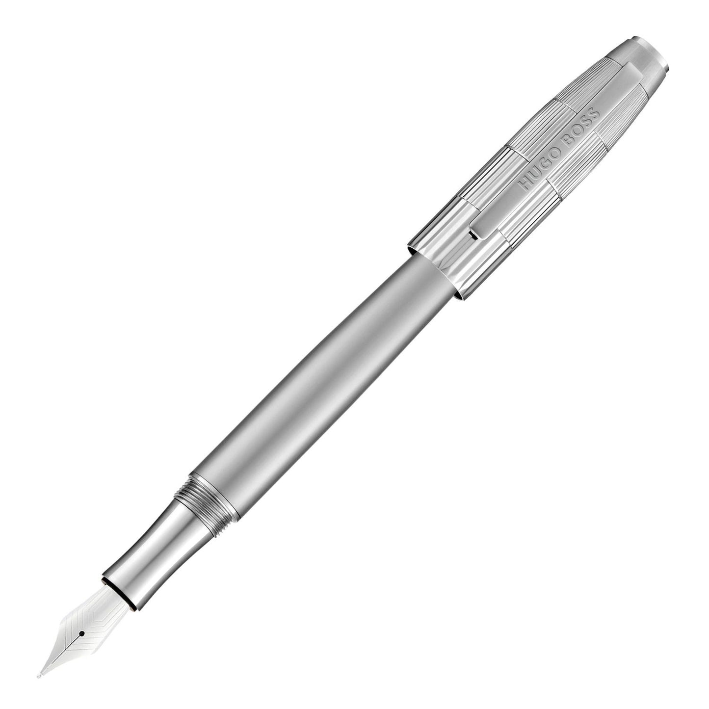 Hugo Boss Füllfederhalter Striato Chrome