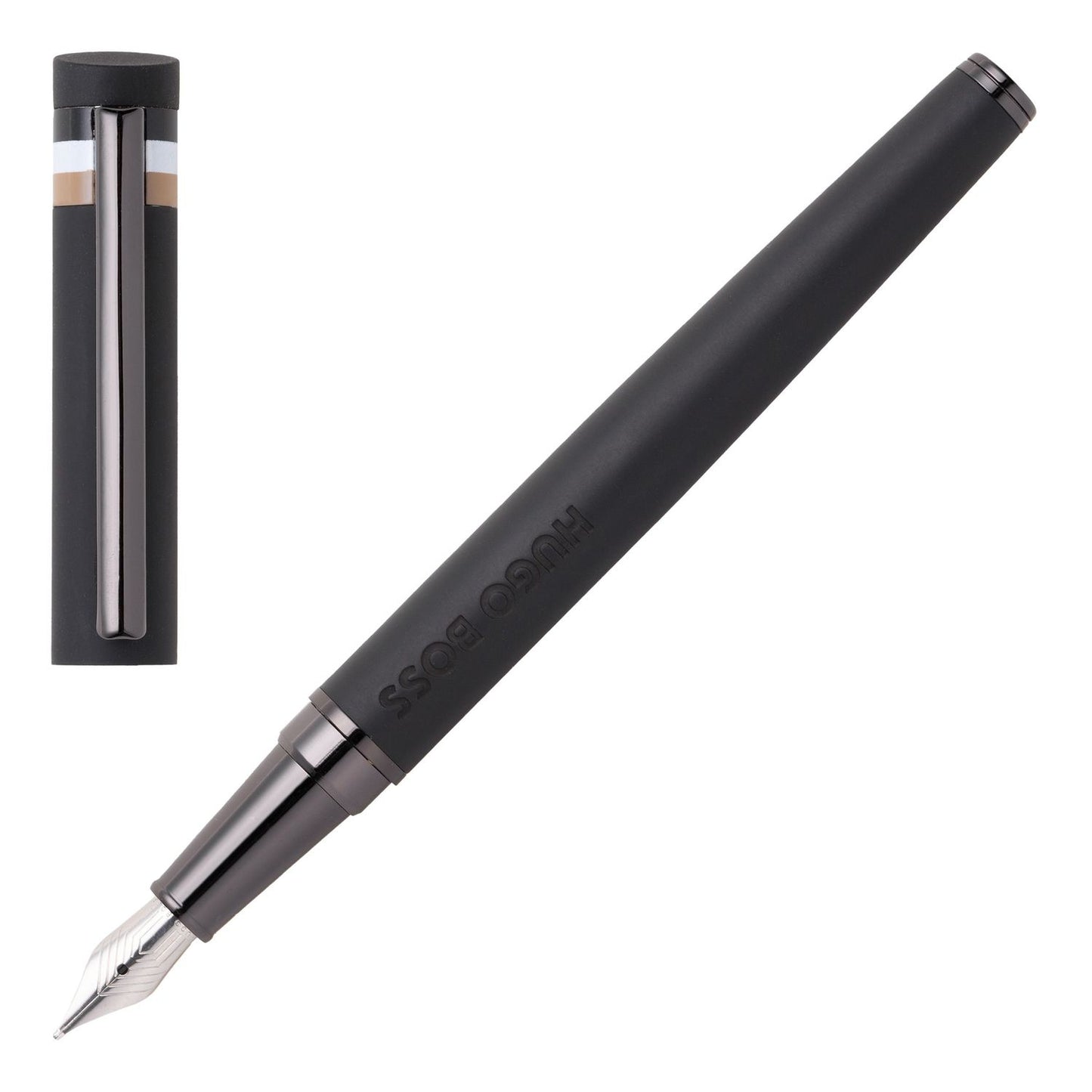 Hugo Boss Füllfederhalter Loop Black Iconic