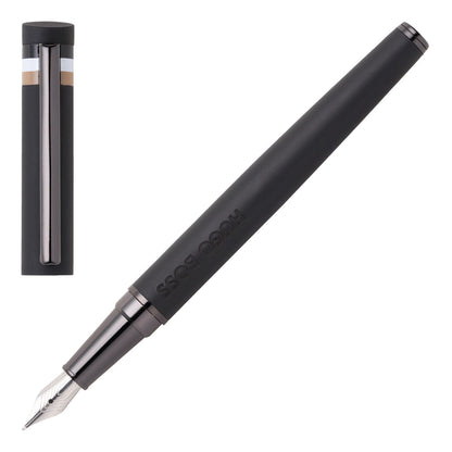 Hugo Boss Füllfederhalter Loop Black Iconic