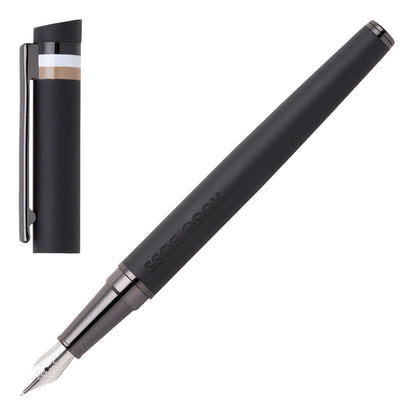 Hugo Boss Füllfederhalter Loop Black Iconic