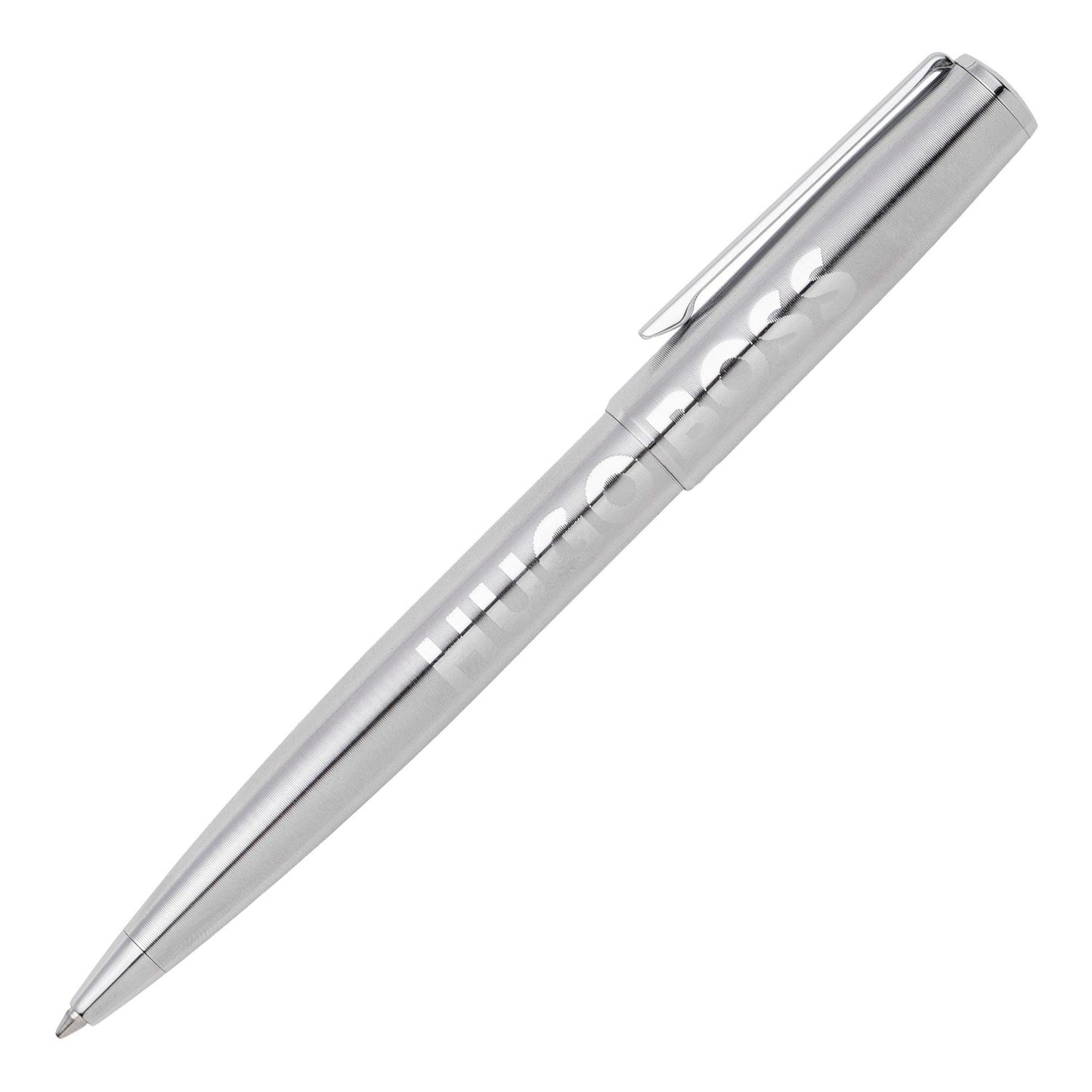 Hugo Boss Kugelschreiber Label Chrome