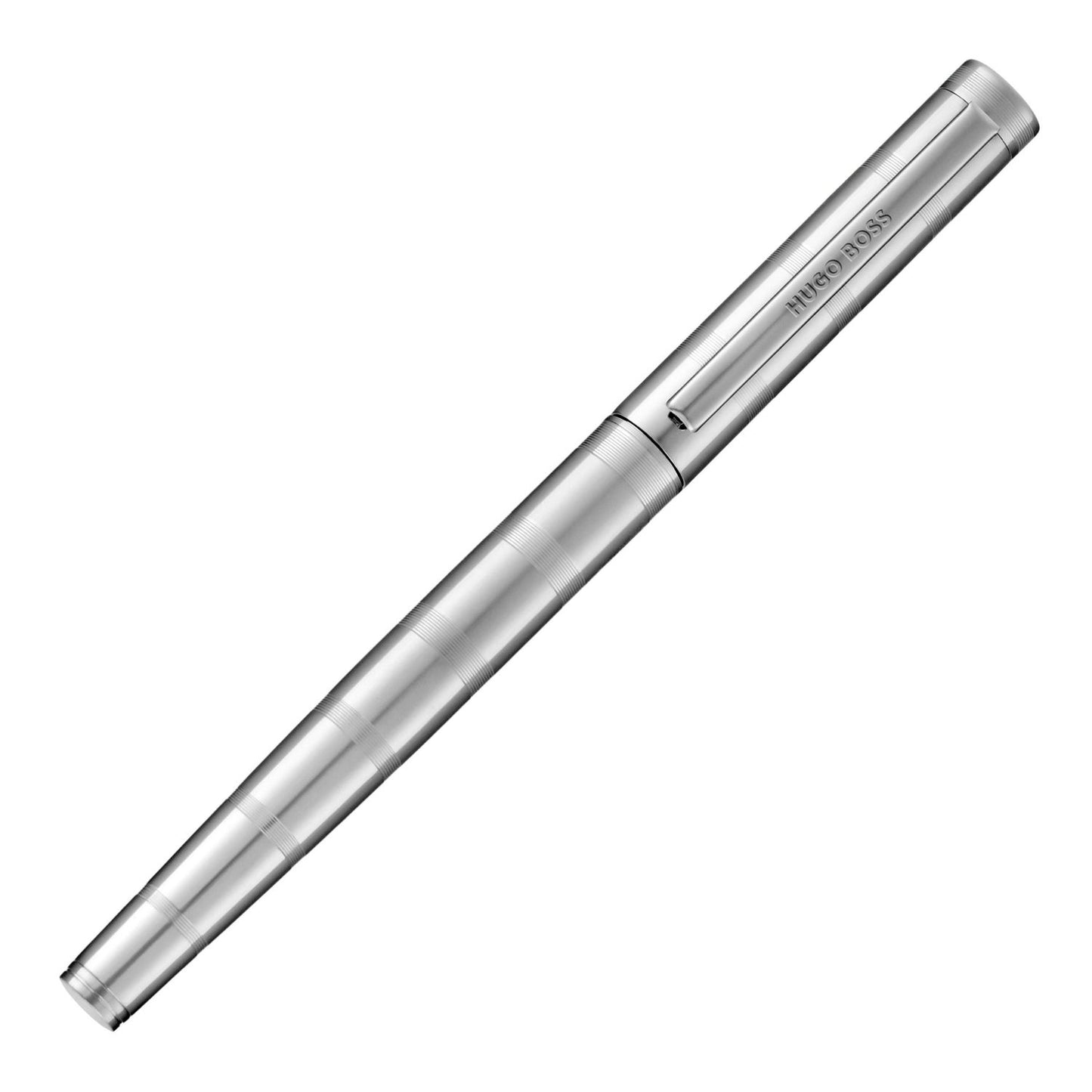 Hugo Boss Füllfederhalter Loop Stripes Chrome