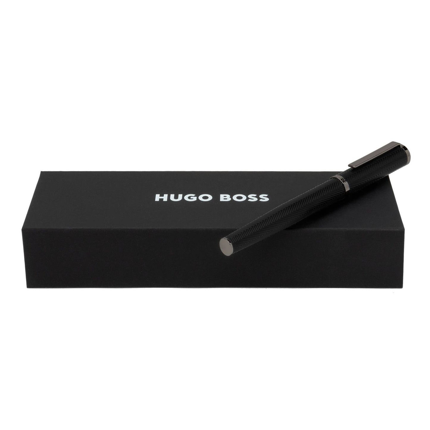 Hugo Boss Füllfederhalter Formation Herringbone Gun