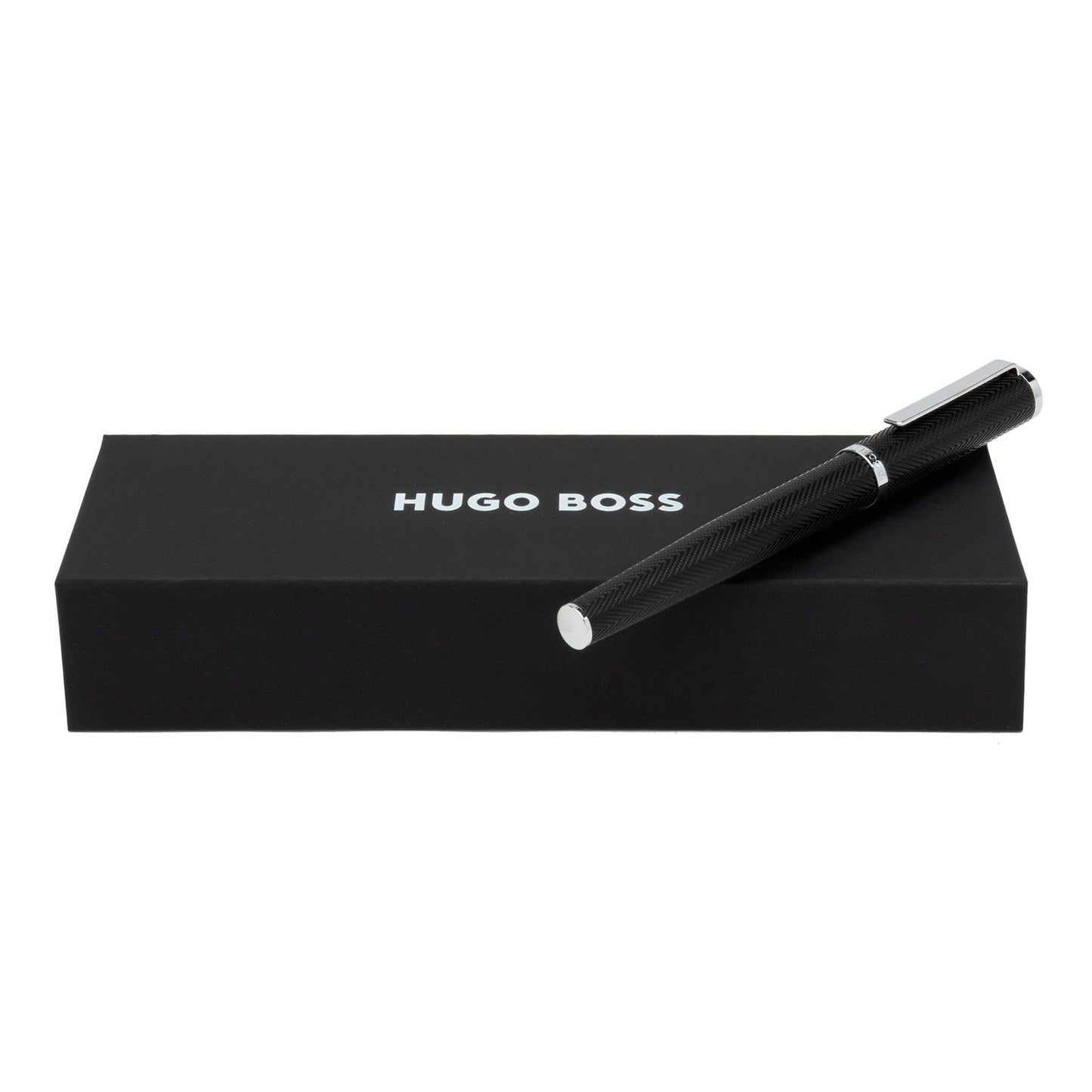 Hugo Boss Tintenroller Formation Herringbone Chrome