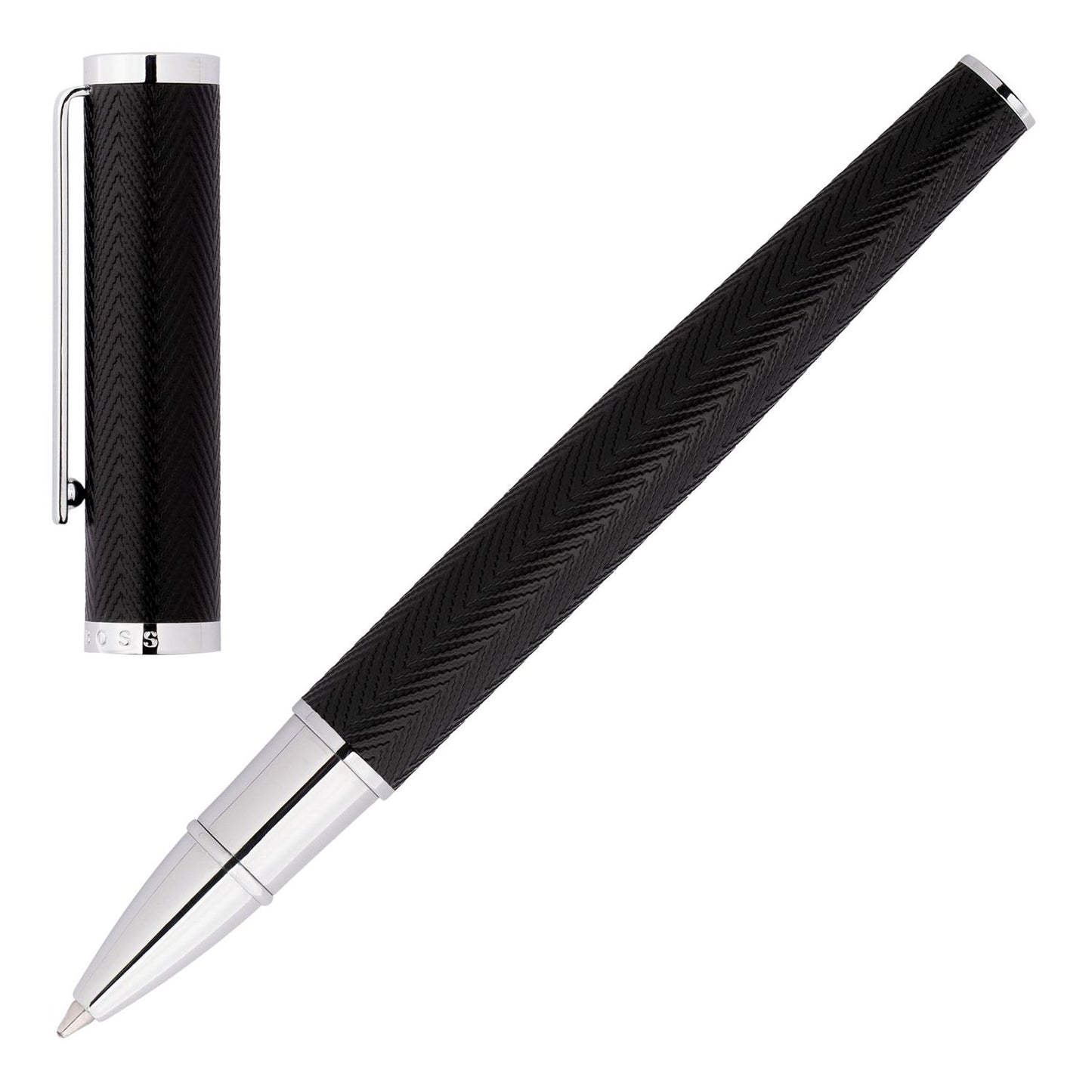 Hugo Boss Tintenroller Formation Herringbone Chrome