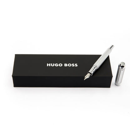 Hugo Boss Füllfederhalter Elemental Silver