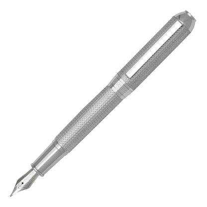 Hugo Boss Füllfederhalter Elemental Silver