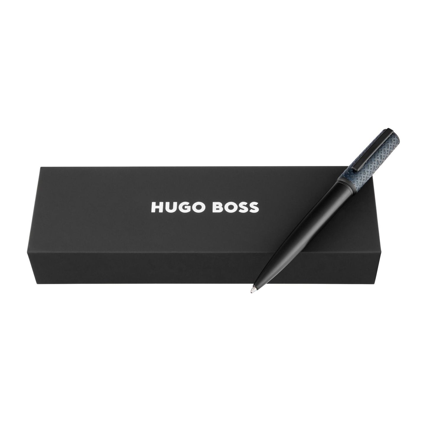 Hugo Boss Kugelschreiber Arche Monogram Black & Navy