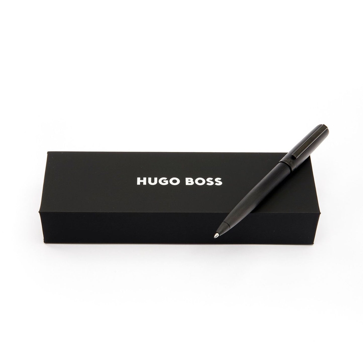 Hugo Boss Kugelschreiber Gear Brushed Black