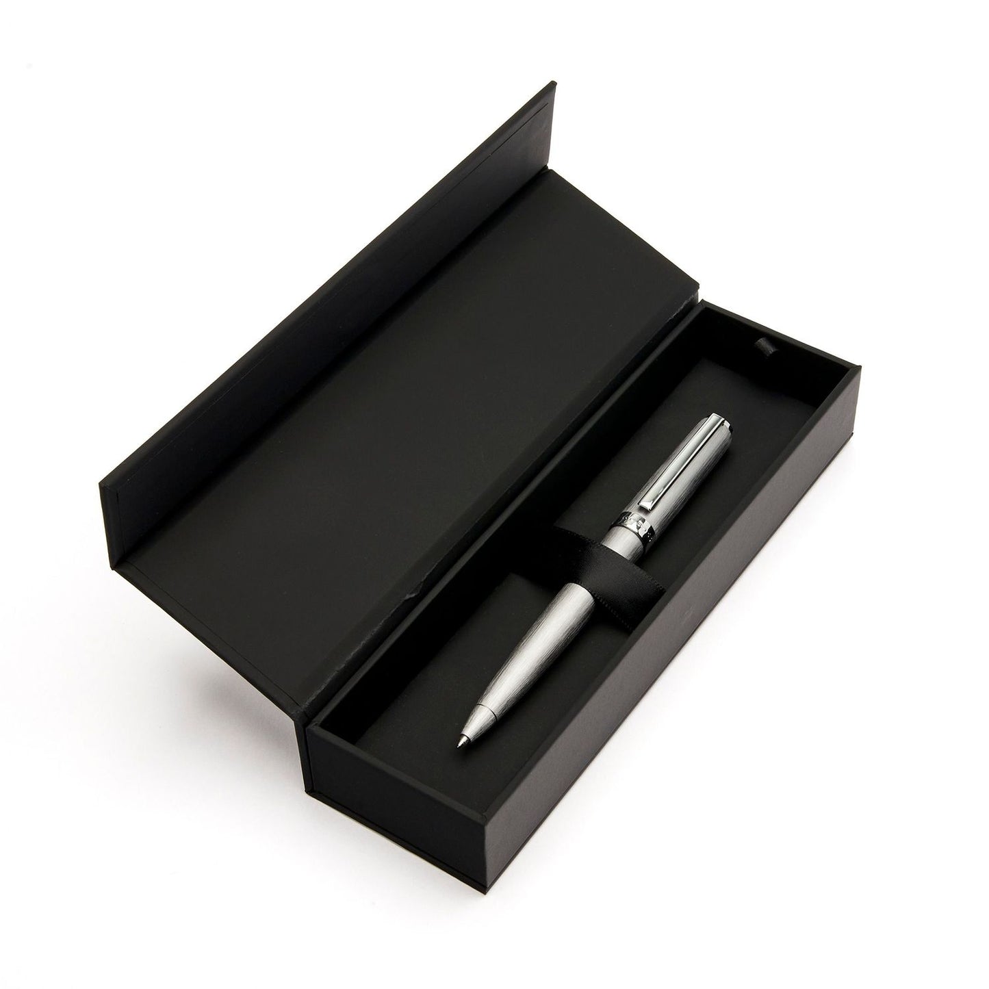 Hugo Boss Kugelschreiber Gear Brushed Chrome