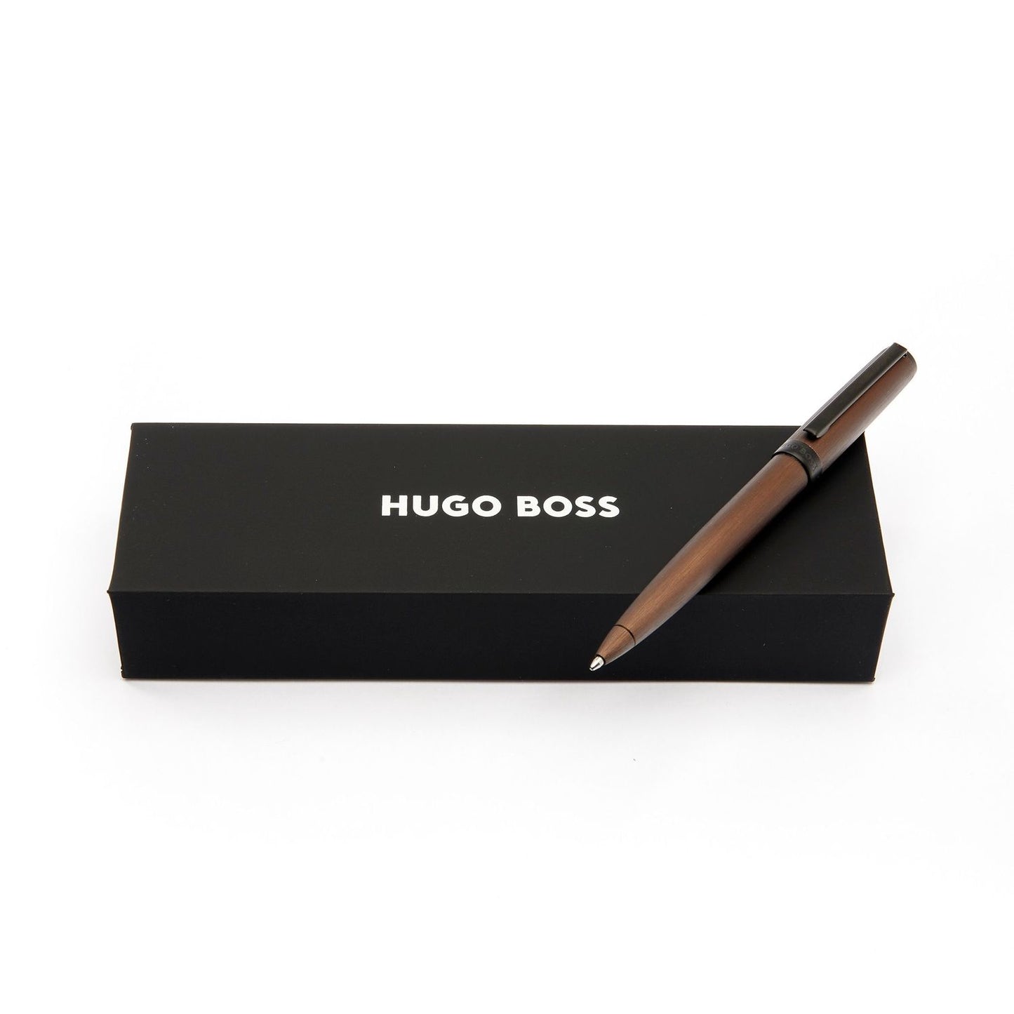 Hugo Boss Kugelschreiber Gear Brushed Khaki