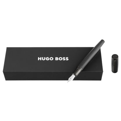 Hugo Boss Füllfederhalter Arche Bauhaus Black