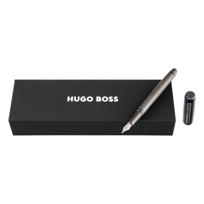 Hugo Boss Füllfederhalter Pace Black & Gun