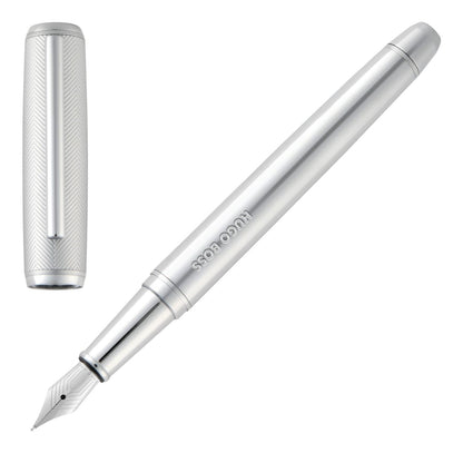 Hugo Boss Füllfederhalter Pace Chrome
