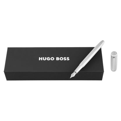 Hugo Boss Füllfederhalter Pace Chrome