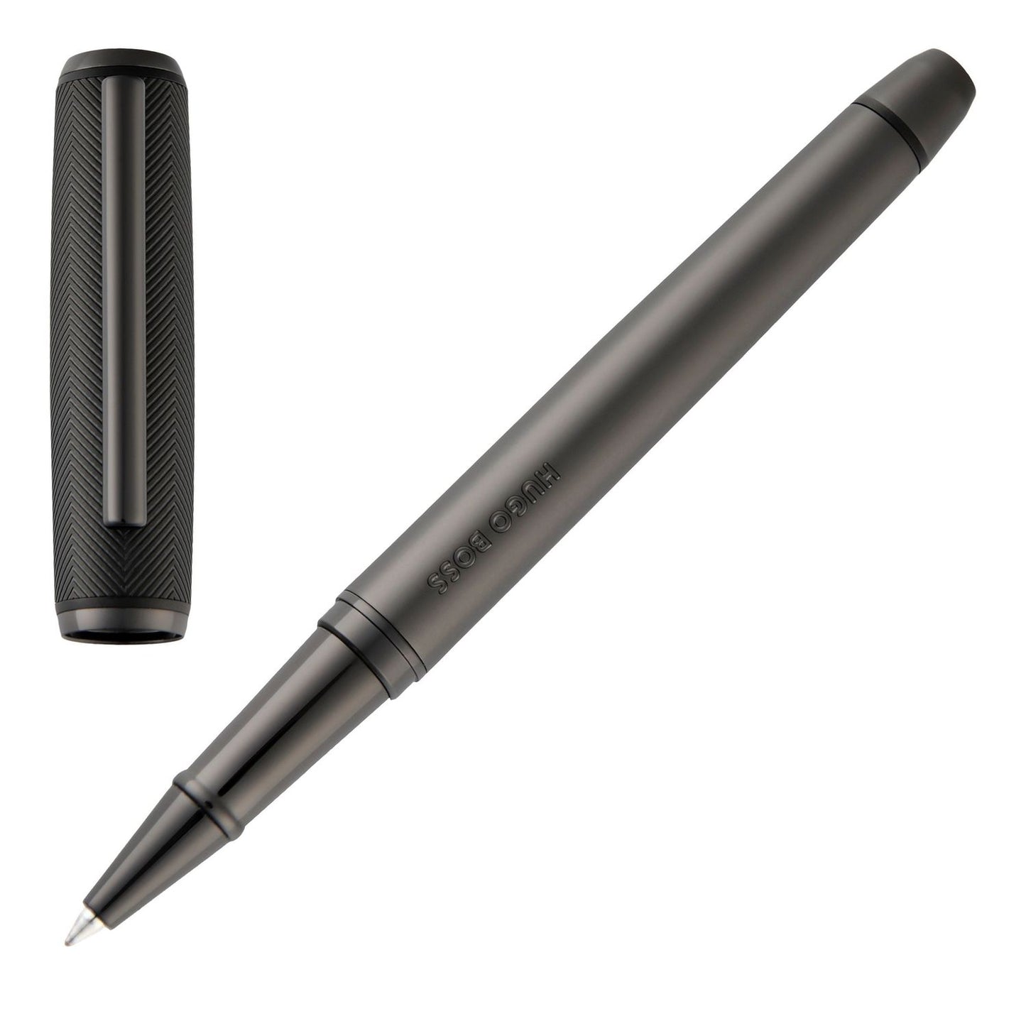 Hugo Boss Tintenroller Pace Black & Gun