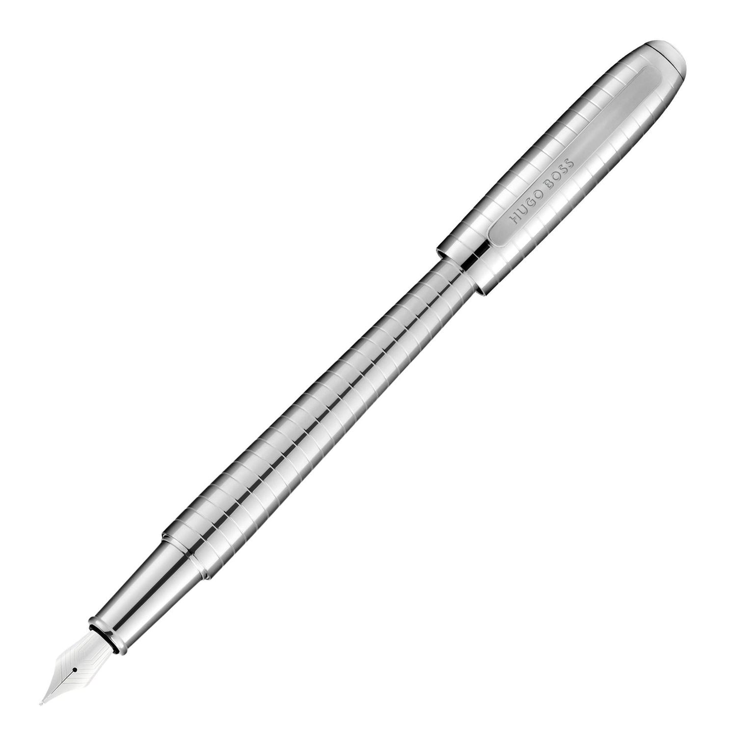Hugo Boss Füllfederhalter Contour Soft Bauhaus Chrome