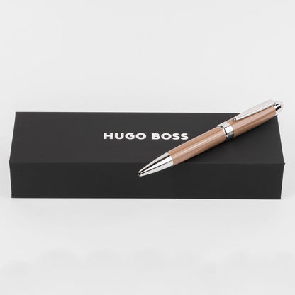 Hugo Boss Kugelschreiber Icon Camel/Chrome
