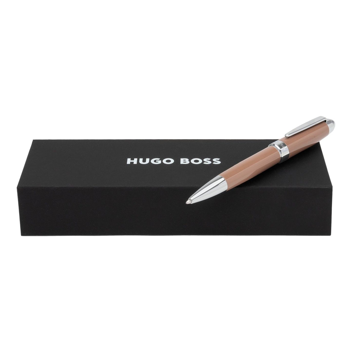 Hugo Boss Kugelschreiber Icon Camel/Chrome