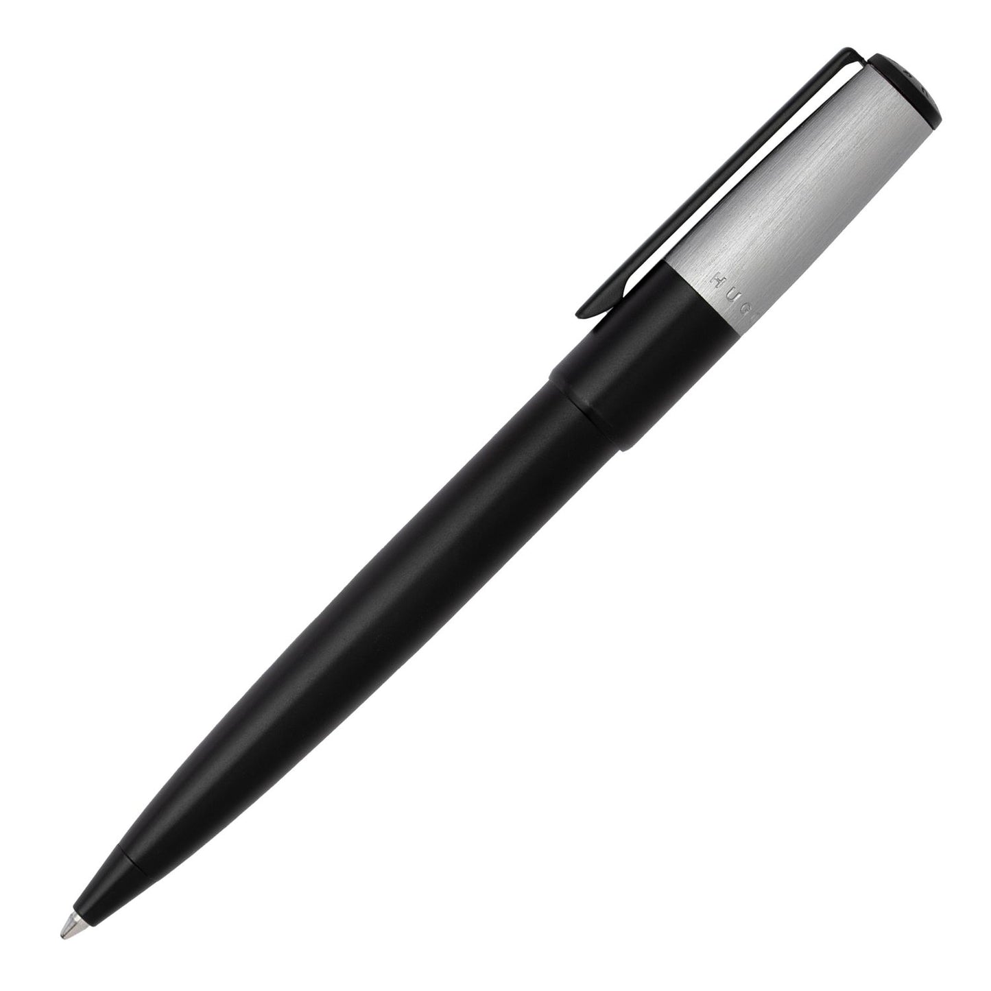 Hugo Boss Kugelschreiber Gear Minimal Black & Chrome