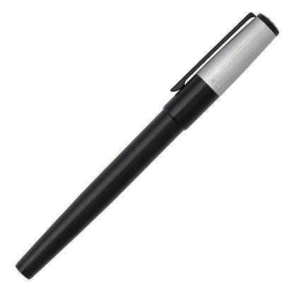 Hugo Boss Tintenroller Gear Minimal Black & Chrome