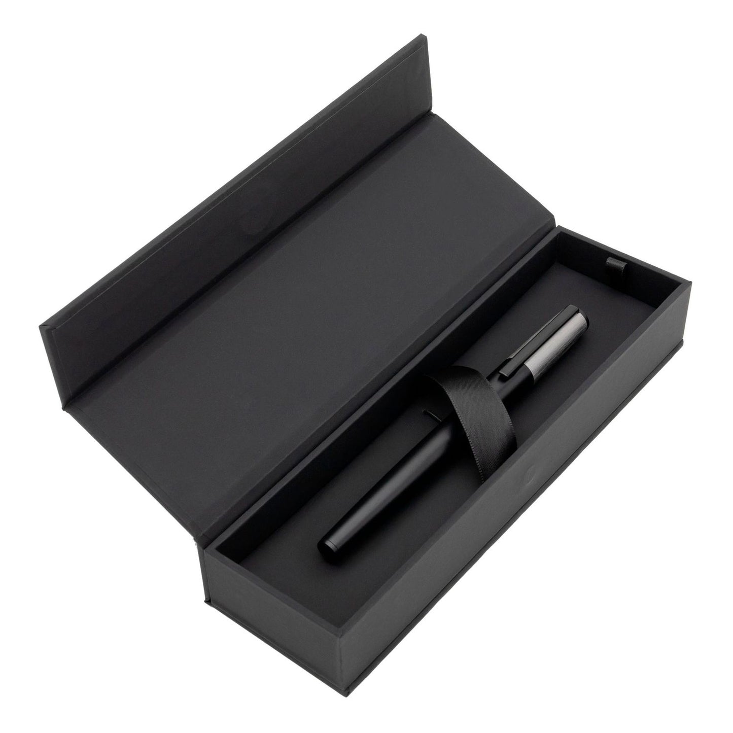 Hugo Boss Tintenroller Gear Minimal Black & Chrome