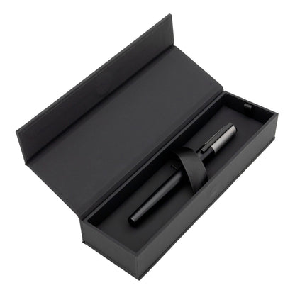 Hugo Boss Tintenroller Gear Minimal Black & Chrome
