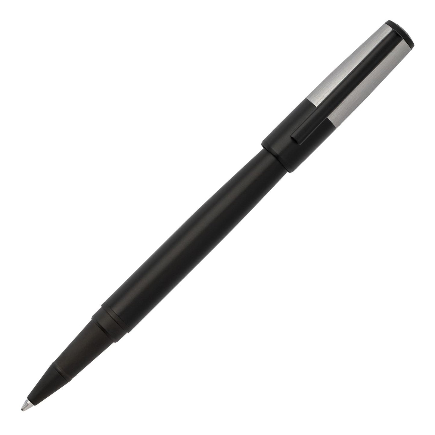Hugo Boss Tintenroller Gear Minimal Black & Chrome
