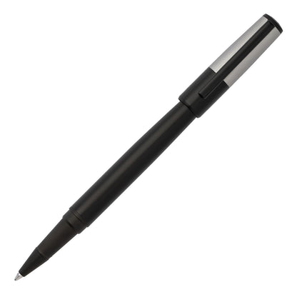 Hugo Boss Tintenroller Gear Minimal Black & Chrome