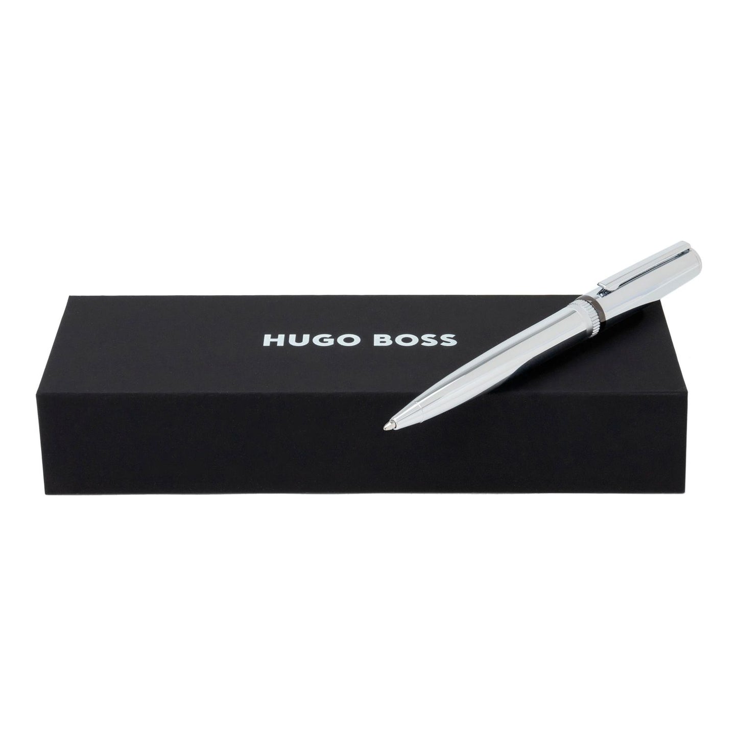 Hugo Boss Kugelschreiber Gear Metal Chrome