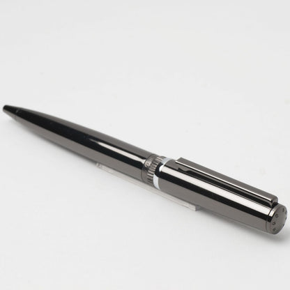 Hugo Boss Kugelschreiber Gear Metal Dark Chrome