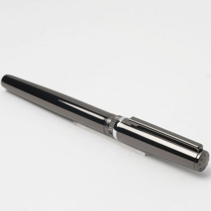Hugo Boss Tintenroller Gear Metal Dark Chrome