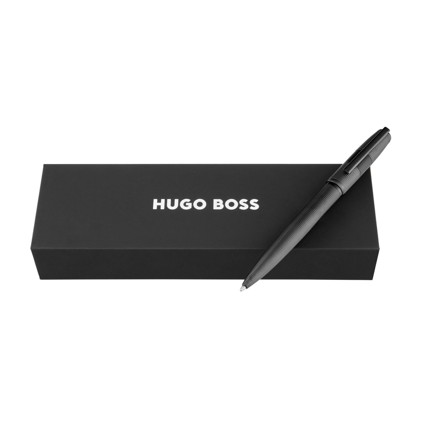 Hugo Boss Kugelschreiber Grid Black