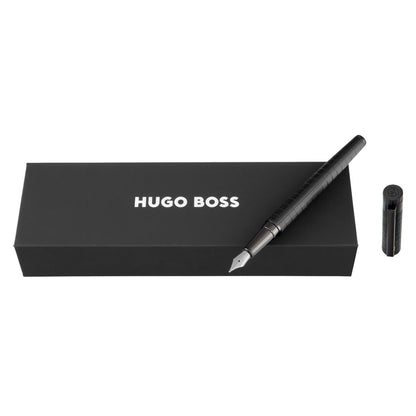 Hugo Boss Füllfederhalter Loop Bauhaus Black