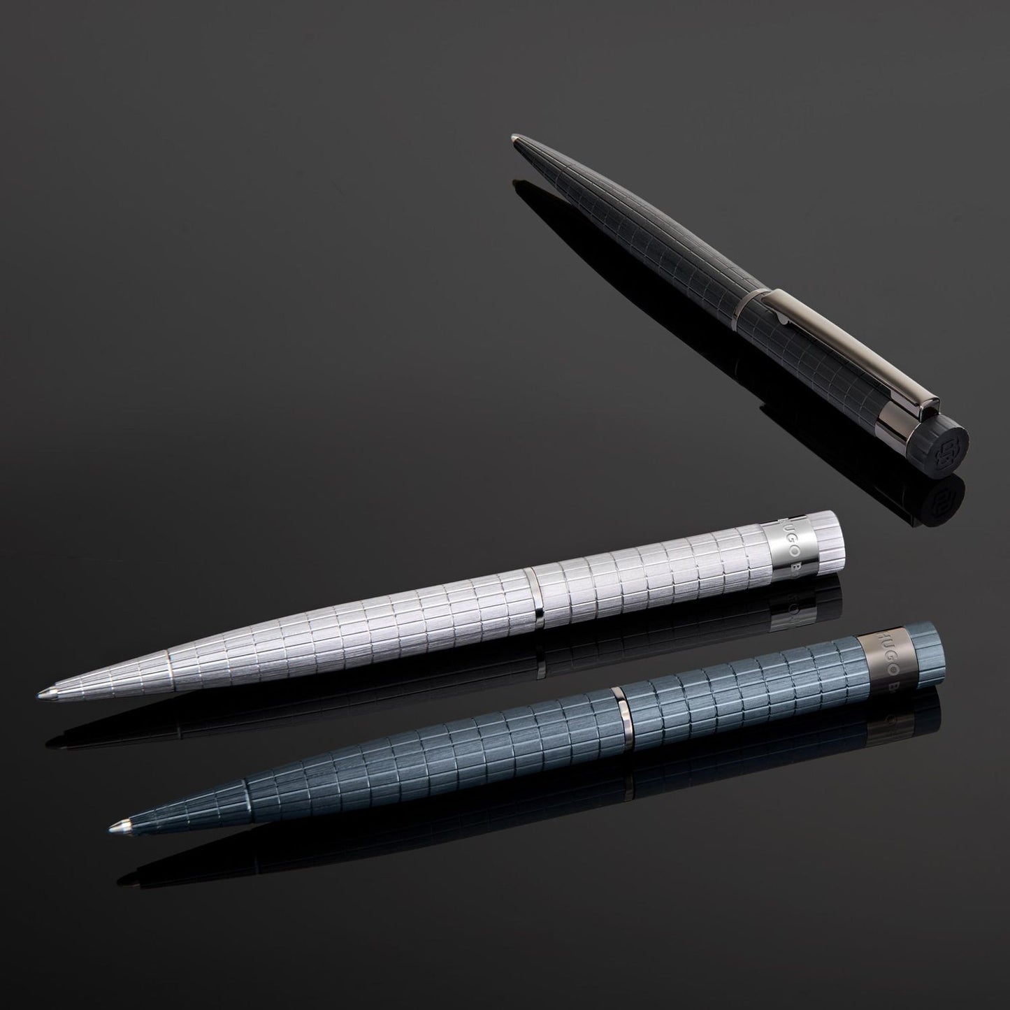 Hugo Boss Kugelschreiber Loop Bauhaus Black