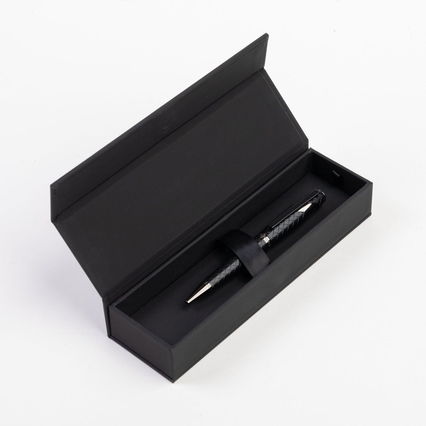 Hugo Boss Kugelschreiber Chevron Black