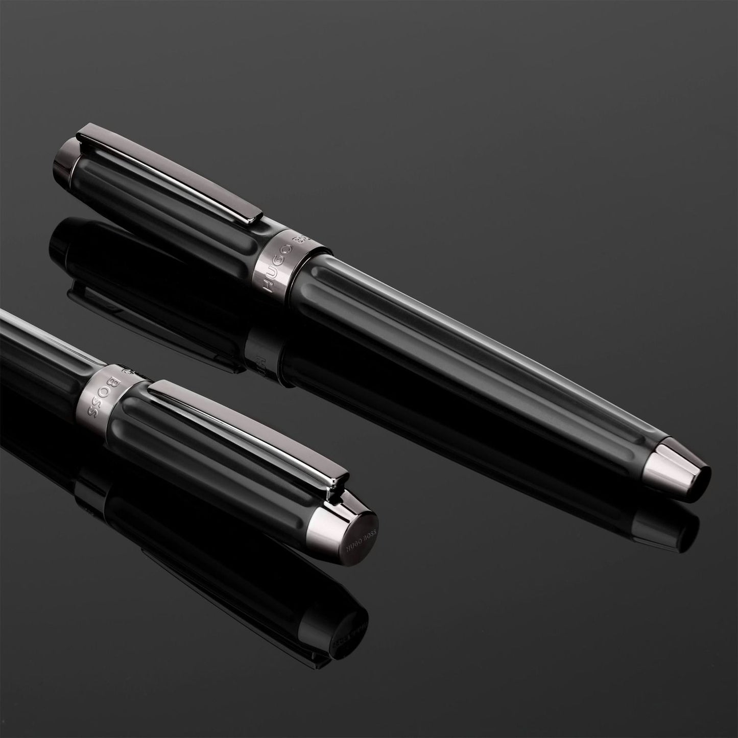 Hugo Boss Füllfederhalter Beam Black