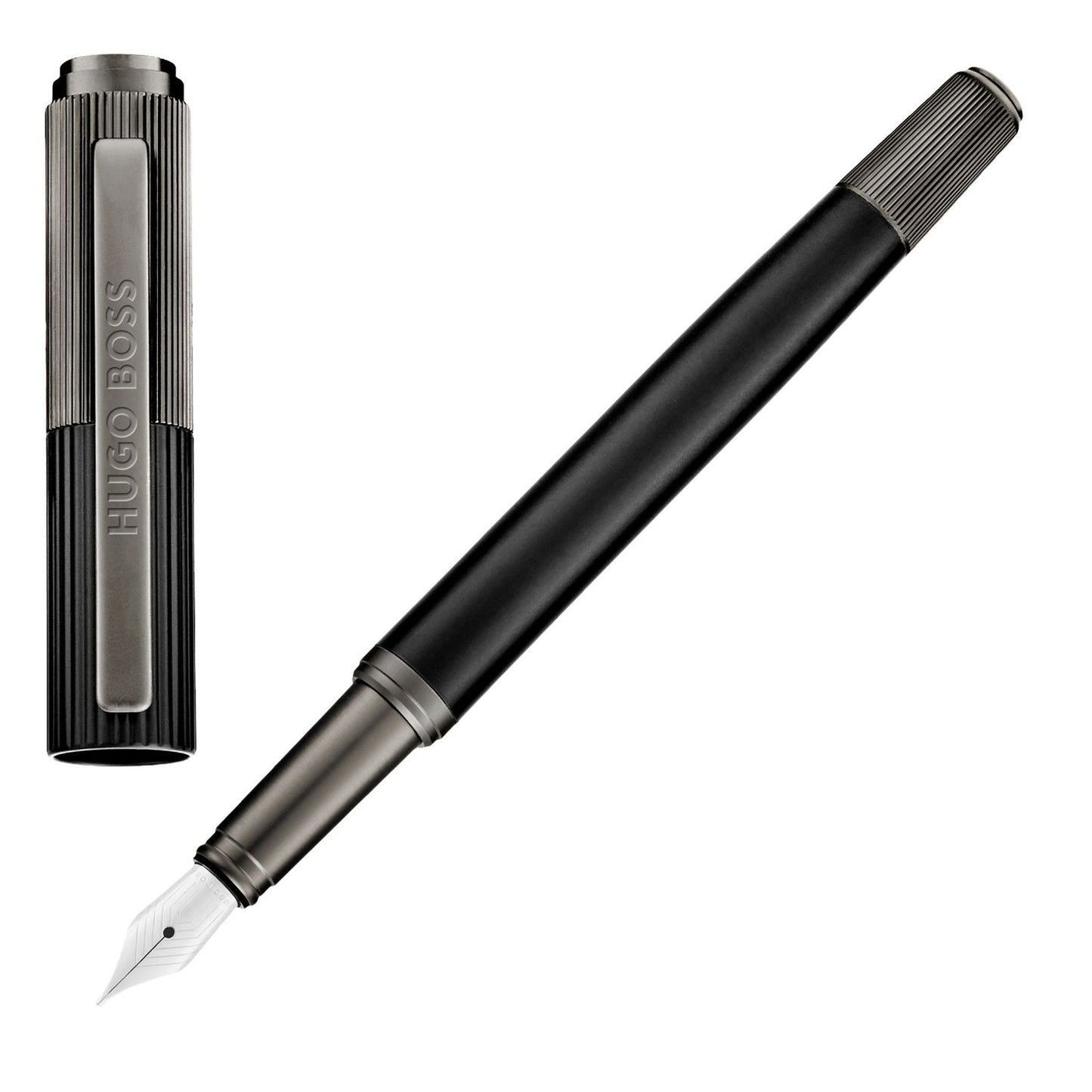 Hugo Boss Füllfederhalter Striade Black