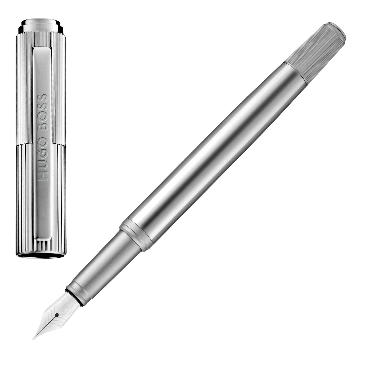 Hugo Boss Füllfederhalter Striade Chrome