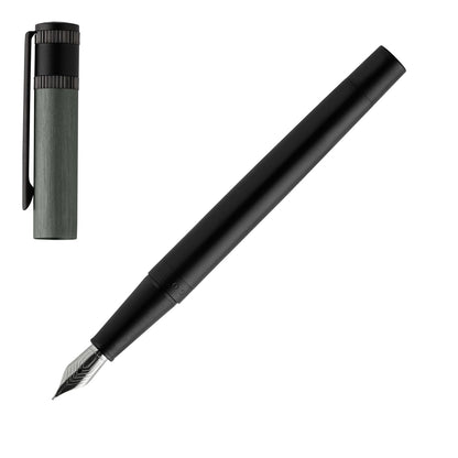 Hugo Boss Füllfederhalter Explore Brushed Grey