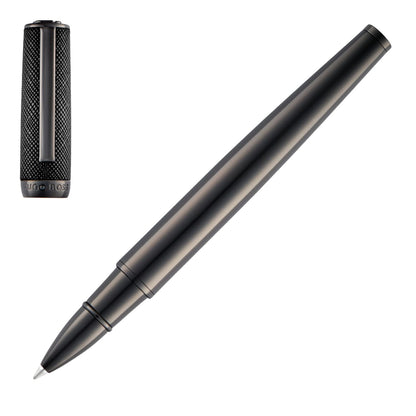 Hugo Boss Tintenroller Double B Saffiano Black