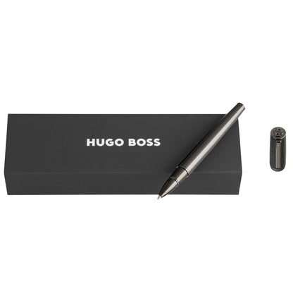 Hugo Boss Tintenroller Double B Saffiano Black