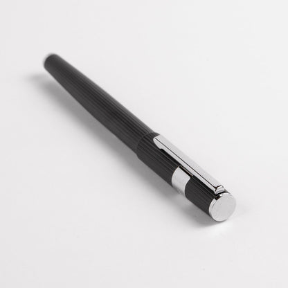 Hugo Boss Tintenroller Gear Pinstripe Black / Chrome