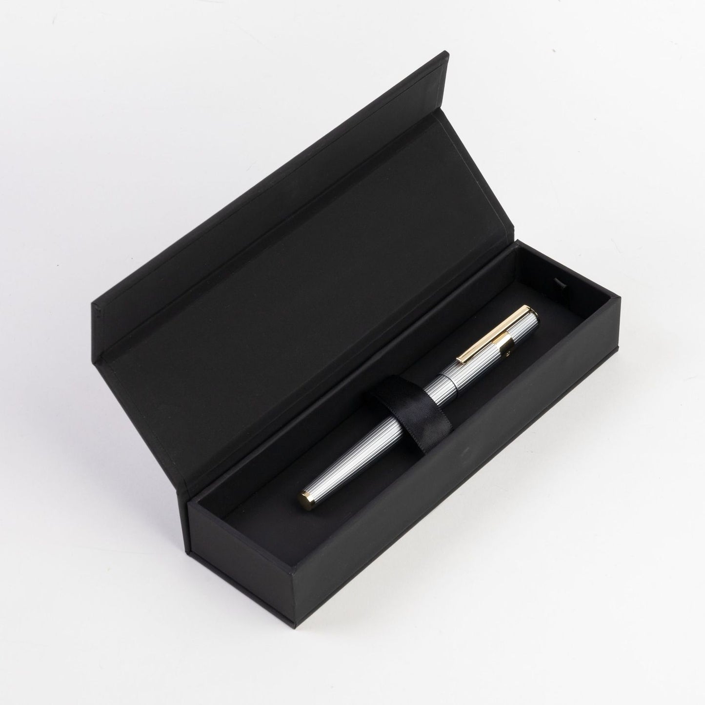 Hugo Boss Tintenroller Gear Pinstripe Silver / Gold