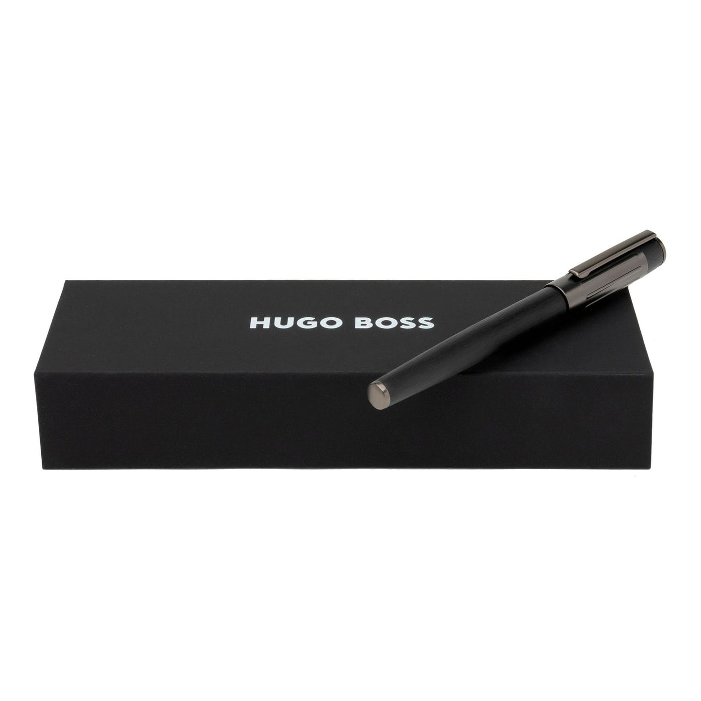 Hugo Boss Füllfederhalter Gear Ribs Black