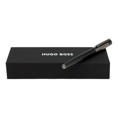 Hugo Boss Füllfederhalter Gear Ribs Black