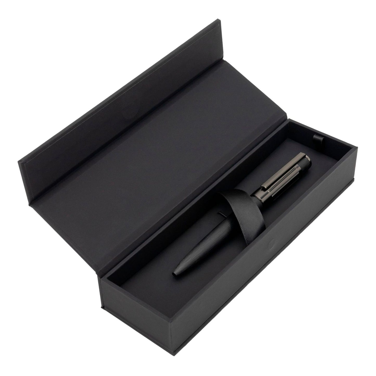Hugo Boss Kugelschreiber Gear Ribs Black